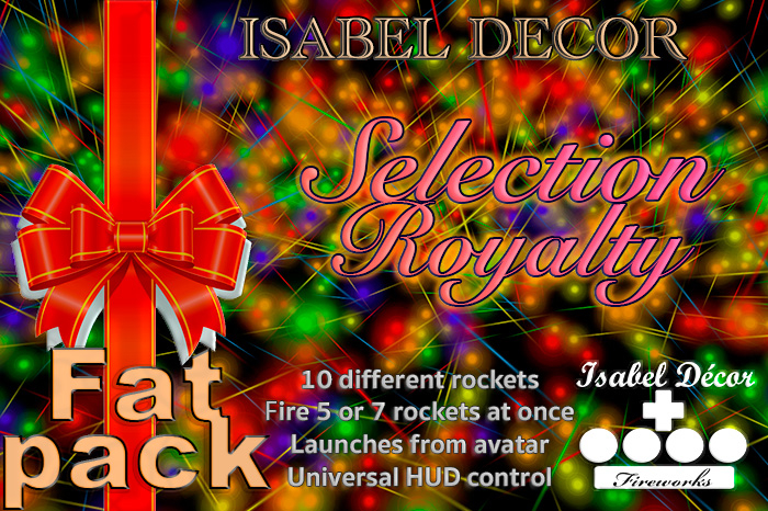 Second Life Marketplace - ISABEL DECOR Fireworks - SELECTION Royalty ...